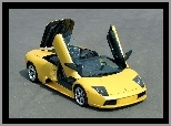 Lamborghini Murcielago, Uniesione, Klapa, Drzwi